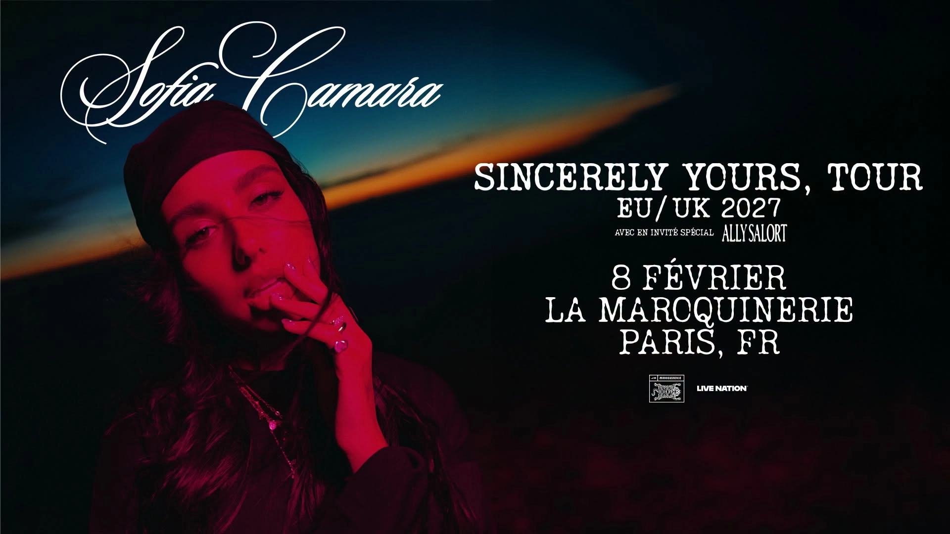 Billets Sofia Camara (La Maroquinerie - Paris)